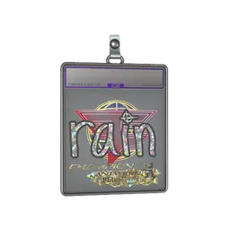 Sticker Slab | rain (Glitter, Champion) | Antwerp 2022