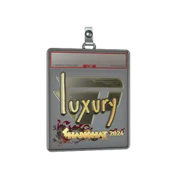 Sticker Slab | lux (Gold) | Shanghai 2024