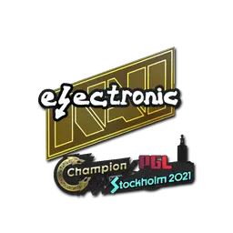 Sticker | electroNic | Stockholm 2021