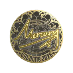 Sticker | Mercury (Gold) | Cologne 2026