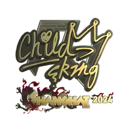 Sticker | ChildKing (Gold) | Shanghai 2024