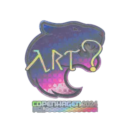 Sticker | arT (Holo) | Copenhagen 2024
