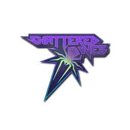 Sticker | Shattered Web