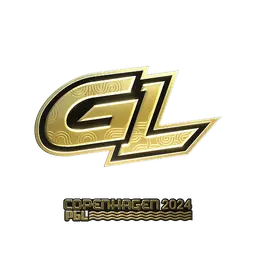 Sticker | GamerLegion (Gold) | Copenhagen 2024