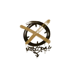 Sealed Graffiti | Noscope (Desert Amber)