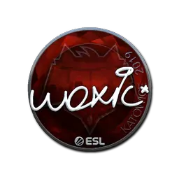 Sticker | woxic (Foil) | Katowice 2019