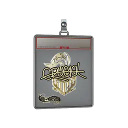 Sticker Slab | CRUC1AL (Gold) | Paris 2023
