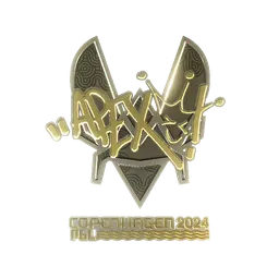 Sticker | apEX (Gold) | Copenhagen 2024