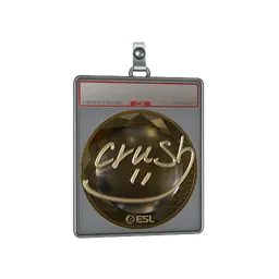 Sticker Slab | crush (Gold) | Katowice 2019