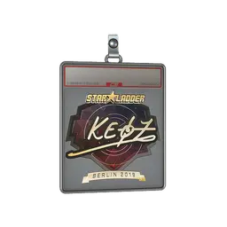 Sticker Slab | Keoz (Gold) | Berlin 2019