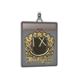 Sticker Slab | lux (Gold) | Budapest 2025