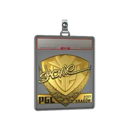 Sticker Slab | shox (Gold) | Krakow 2017