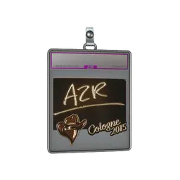 Sticker Slab | AZR (Gold) | Cologne 2015