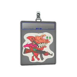 Sticker Slab | Red Shark Shooter