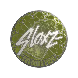Sticker | slaxz- (Foil) | Cologne 2026