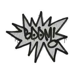 Sealed Graffiti | BOOM (Shark White)