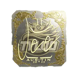 Sticker | Jee (Gold) | Austin 2025