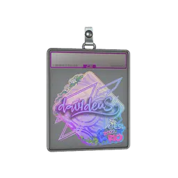 Sticker Slab | dav1deuS (Holo) | Rio 2022