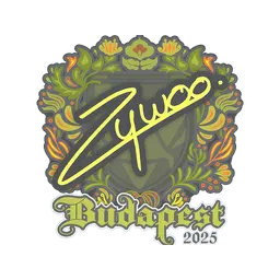 Sticker | ZywOo | Budapest 2025