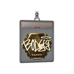 Sticker Slab | bodyy (Gold) | London 2018