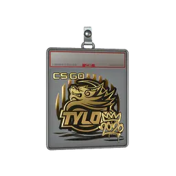 Sticker Slab | TYLOO (Gold) | 2020 RMR