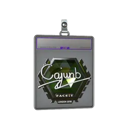Sticker Slab | cajunb (Foil) | London 2018