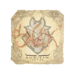 Sticker | Snax | Austin 2025