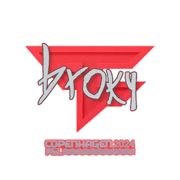Sticker | broky | Copenhagen 2024