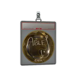 Sticker Slab | ableJ (Gold) | Katowice 2019