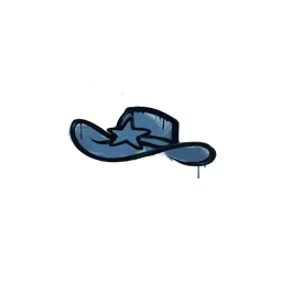 Sealed Graffiti | Sheriff (Monarch Blue)