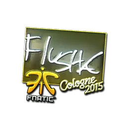 Sticker | flusha (Foil) | Cologne 2015