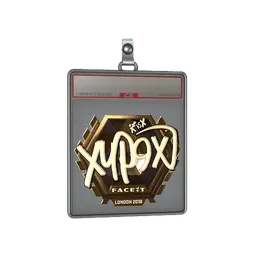 Sticker Slab | Xyp9x (Gold) | London 2018