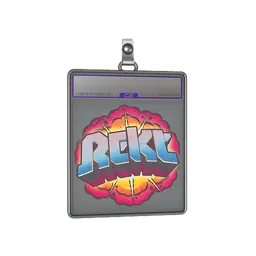 Sticker Slab | Rekt (Holo)