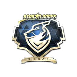 Sticker | Grayhound Gaming (Gold) | Berlin 2019