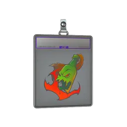 Sticker Slab | Devouring Flame (Holo)