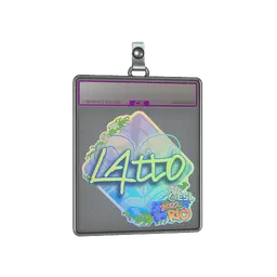 Sticker Slab | latto (Holo) | Rio 2022