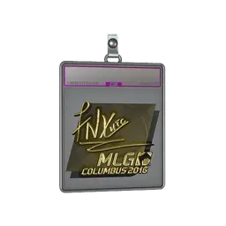 Sticker Slab | fnx (Gold) | MLG Columbus 2016