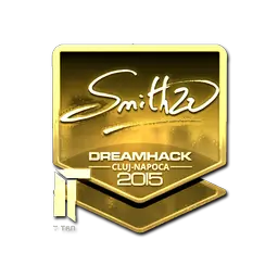 Sticker | SmithZz (Gold) | Cluj-Napoca 2015