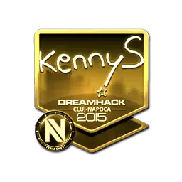 Sticker | kennyS (Gold) | Cluj-Napoca 2015