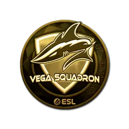 Sticker | Vega Squadron (Gold) | Katowice 2019