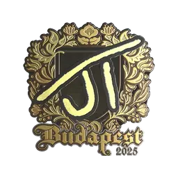 Sticker | JT (Gold) | Budapest 2025
