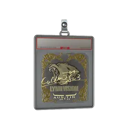 Sticker Slab | C4LLM3SU3 (Gold) | Austin 2025