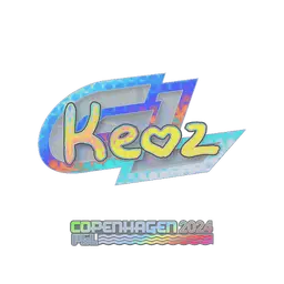 Sticker | Keoz (Holo) | Copenhagen 2024