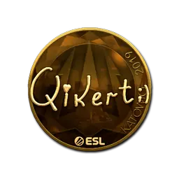 Sticker | qikert (Gold) | Katowice 2019