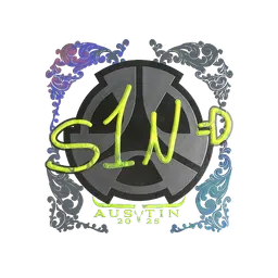 Sticker | s1n (Holo) | Austin 2025
