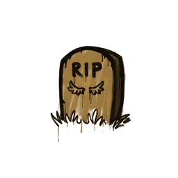 Sealed Graffiti | Tombstone (Desert Amber)