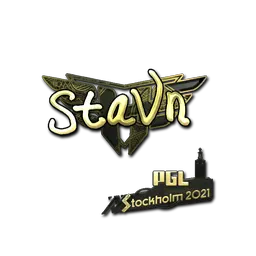 Sticker | stavn (Gold) | Stockholm 2021