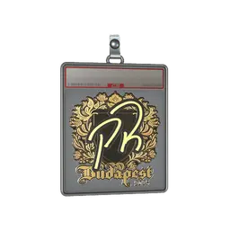 Sticker Slab | PR (Gold) | Budapest 2025