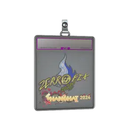 Sticker Slab | zeRRoFIX (Holo) | Shanghai 2024