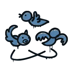 Sealed Graffiti | Dizzy (Monarch Blue)